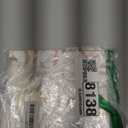 UNIQOOO 18 Pack 3.5'' White Round Acrylic Christmas Ornament 2025, 3mm Extra Thick DIY Blank Christmas Bauble Tree Decoration, Stocking Name Tag, Holiday Tags, Momento