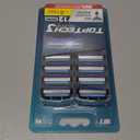 Razor 3 for Men - Replaceable Cartridges for Manual Shaving Razor - 3-Blade Technology Refills - Fits Gillette Mach3 - Soft Shave Sharp Blades - Cost-effective Refill (12 refills)