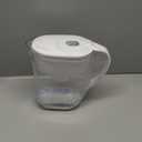 Brita Metro Water Filter Pitcher with SmartLight Change Indicator, BPA-Free, Replaces 1,800 Plastic Water Bottles a Year, Lasts Two Months, Includes 1 Filter, Small - 6-Cup Capacity, White