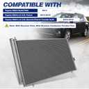 Air Conditioning A/C Condenser Compatible with Toyota RAV4 2013-2018# 4232, 884600R030, 8846042110