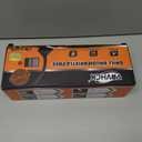 Grill Brush Bristle Free, Grill Brush with 5 Replacement Heads, Grill Cleaner Brush for Outdoor Grill, Cast Iron, Stainless Steel Grates, Grill Scraper Outdoor BBQ Grill, Dad Father Gift, Black