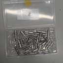 58 Pcs Shelf Pegs Pins,5mm 1/4 Inch Dual Diameter Metal Shelf Support Pegs with Silicone Covers,Kitchen Cabinet Pegs for Shelves,Shelf Bracket Holders for Furniture Glass Corner & Closet Wood Shelves