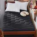 Bedsure Twin XL Mattress Pad, Mattress Topper with 8-21 Inches Deep Pocket