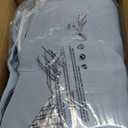 8 pcs Outdoor Cushion Slipcovers Outdoor Patio Cushions Covers Replacement Waterproof with Zipper w/3 Seat Cushion Covers and 5 Backrest Pillow Covers, Covers Only (Sky Blue)