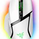 Razer Basilisk V3 Pro Customizable Wireless Gaming Mouse: Fast Optical Switches Gen-3 - HyperScroll Tilt Wheel - Chroma RGB - 11 Programmable Buttons - Focus Pro 30K Optical Sensor - White