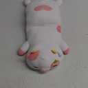 Weighted Stuffed Animals 4.0 Lbs  Weighted Strawberry Cow Plush, Weighted Plush Animals for Kids, Cow Weighted Pillow, Birthday Gifts for Women, Girls and Males (23 inch)
