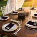 Graduation Napkins 2026 | 4X8" 100PCS Class of 2026 Dinner Napkins Disposable | Black Congrats Grad Napkins for Commencement Party Decorations, High School & College Graduation Party Supplies