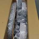 Raised Toilet Seat with Handles, Toilet Seat Riser for Seniors with Adjustable Height & Width, FSA HSA Eligible 400lb Handicap Elevated Toilet Seat for Elderly, Pregnant, Fit Any Toilet (Grey)