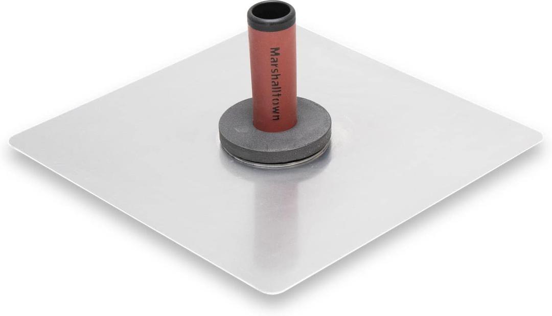 MARSHALLTOWN Hawk, 13Inch Aluminum Blade, Includes Callus Preventer and DuraSoft Handle, Masonry, Drywall, Made In the USA, 1D