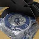 CAROTE 27pcs Ceramic Cookware Set Nonstick, Pots and Pans Set Non Stick, Non Toxic Cookware Detachable Handles, Dishwasher/Oven Safe, RV/Camping Cookware, Pan and Pot with Kitchen Utensils, Navy Blue