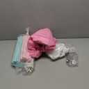 wilwolfer Princess Castle Play Tent for Girls Large Kids Play Tents Hexagon Playhouse with Star Lights Toys for Children Indoor Games (Pink)