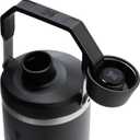 Stanley IceFlow 2.0 Fast Flow Tumbler with Handle 40 oz | Twist On Angled Spout Lid | Leakproof Water Bottle | Insulated Stainless Steel | BPA-Free | Black 2.0