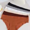 Seamless Underwear for Women No Show Hipster Bikini Panties Low Rise Cheeky Breathable Soft Invisible Briefs 6 Pack