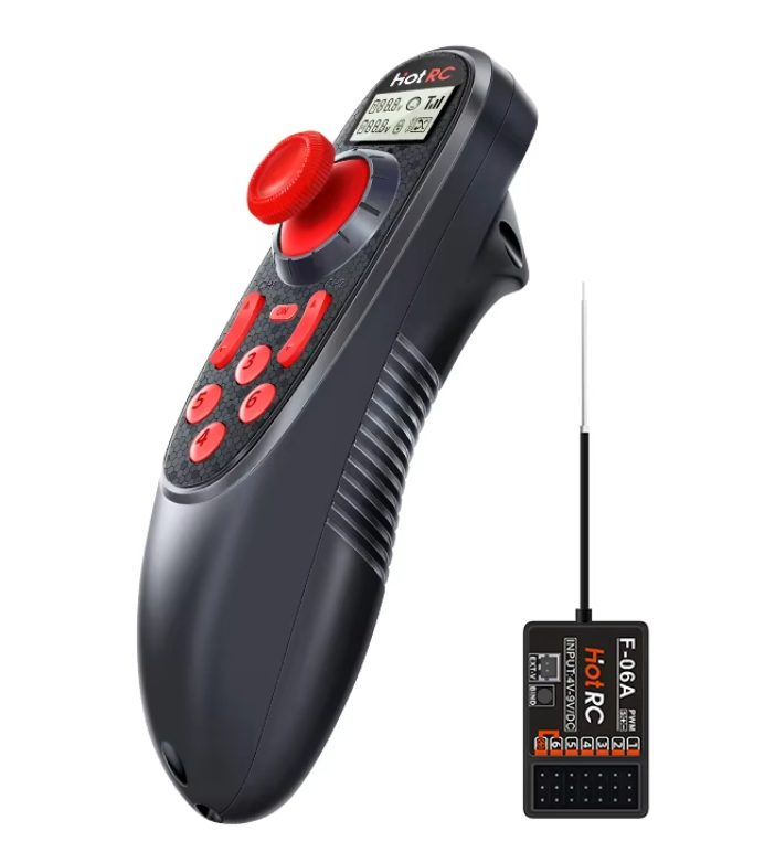 HOTRC DS-600 6CH 2.4GHz Radio System Transmitter Remote