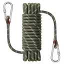 NorthPada Anchor Rope with Hook, 1/2 in x 32 ft, 18 kN, Reflective Arm Green, Waterproof, Floating, for Boating, Marine, Mooring, Kayak, Sailing