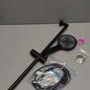 26 Inch Shower Slide Bar with 3 Function Hand Shower Matte Black