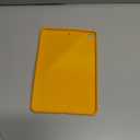 Case for iPad mini 5 2019/Mini 4 2015 (5th/4th Generation 7.9 inch), Thin and Lightweight, Soft, Shockproof Slim Tablet Back Cover, Orange-Yellow