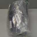 6 Pack Plastic Plant Pots with Drainage Holes and Tray, 7 inch Thickened Indoor Planters Seedlings Nursery Pots for Flowers, African Violet, Succulent and All House Plants, Black