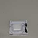 MHYALUDO for Airpods 2nd Generation Case Cover, Clear Soft TPU Transparent Four Corner Military Grade Shockproof Protective Case with Cleaning Kit for Airpods 2 Gen Charging case 2019, Clear White Missing Top Lid Of Case