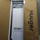 Huuger Folding Desk for Small Spaces, 31.5 Inch Foldable Computer Table, for Home Office, Study, Bedroom, Dorm, Space Saving, Small Writing Work Office Computer Desk, Easy to Fold, Black