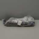 Smiry Half Circle Front Door Mat Outside Entrance, Heavy Duty Sturdy Natural Rubber Doormat, Trap Dirt and Moisture, Low Profile Mats for Indoor Outdoor Entry, Irregular Triangle (29.5x17, Brown)