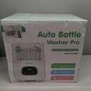 MOLWAYUpgradedBaby Bottle Washer, Sterilizer and Dryer, All-in-One Pro Cleaning Machine for Bottles, Pump Parts & Baby Essentials, Effortless Care, Replaces Hand Washing (White)