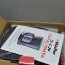 Mueller 12-Cup Drip Coffee Maker - Borosilicate Carafe, Auto-Off, Reusable Filter, Anti-Drip, Keep-Warm Function, Clear Water Level Window Coffee Machine, Kitchen Essentials & Accessories (Black)