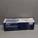 Warming Mat for Food, Silicone Electric Warming Tray with 4 Adjustable Temps & Timer, Food Warming Mat for Countertop, Foldable Portable Food Warmer Mat for Buffets, Parties, Kitchen, Family (Blue)