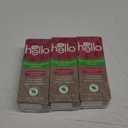 Hello Natural Watermelon Flavor Baby & Kids Fluoride Free Toothpaste, Vegan, SLS Free, Gluten Free, Safe to Swallow for Baby and Toddlers, 4.2 Ounce (Pack of 3) BB 11/2026