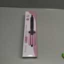 Farery Mini 3 Barrel Hair Waver - Portable Beach Wave Curling Iron for Short Hair, 1/2 Inch Ceramic Crimper with 3 Temp Settings & 30s Fast Heating, Dual Voltage Travel Hair Waver for Women, Pink