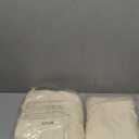 Wokceer Wedding Arch Backdrop Cover 7.2FT, 6FT Spandex Fitted Wedding Arch Stand Covers 2 Set Round Top Chiara Backdrop Stands Cover for Birthday Party Ceremony Banquet Decoration Beige