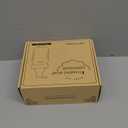 Amolliar Mason Jar Foaming Soap Dispenser, Plastic Pump Rustproof Stainless Steel Lid, Waterproof Label, Rustic Farmhouse Decor Hand Soap Dispenser, Dish Soap for Bathroom, Kitchen, Bath, Black 1 Pack