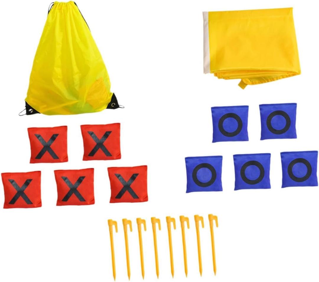 Toe Game Bag Toss Game Kids Adults Boys Girls Funny Party Supplies Throwing Games for Family Birthday Camping Beach