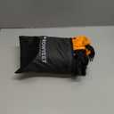 Motorcycle Cover Waterproof Outdoor Storage with Lock-Holes, Zipper Storage Bag & Night Reflective Design, All Season Protection Powersports Vehicle Covers Fits up to 96.5" Motorcycles (210D Orange)