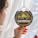 Christian Religious Christmas Ornaments - The Last Supper Ornament | Christmas Tree Ornament | Xmas Tree Decor - Spiritual Guardian Gift, Holiday Keepsake, Gift Ideas & Holiday Present