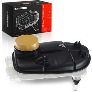 A-Premium Radiator Coolant Expansion Reservoir Overflow Tank [W/Sensor] | Compatible with Mercedes-Benz B250 2013-2018, CLA250/CLA45 AMG 2014-2018, GLA250/GLA45 AMG 2015-2018, 2.0L - Front