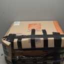 Coolife Luggage 3 Piece Set Suitcase Spinner Hardshell Lightweight TSA Lock (family set-apricot black, 16in20in24in28in)