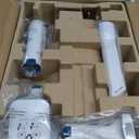 oneisall Dog Grooming Vacuum, Pet Grooming Vacuum with Clipper Nail Grinder, 1.5L Dust Cup Dog deshedding Brush with 7 Tools for Shedding Pet Hair, Home Cleaning(Blue)