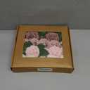 Ling's Moment Artificial Flowers, 25Pcs 3" Roses in Dusty Rose Shades, Realistic DIY Foam Floral Decor for Wedding Bouquets/Centerpieces, Outdoor Party Backdrops, Room/Table, and Garden/Pot Decoration