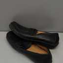 Men's Leather Casual Slip on Loafers Driving Walking Shoes (13, 891 Black)