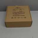 Clear Window Bird Feeder with 5 Extra Strong Suction Cups, DY-SKTY Sturdy and Durable Acrylic Birdfeeders for Viewing Wild Birds Outside, as a Bird Watching Gift, Outdoor Birdhouse Box, Garden Decor