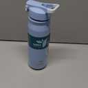 REDUCE 24 oz Hydrate Pro Stainless Steel Insulated Water Bottle - Flip Top Leak-Proof Lid, Dishwasher Safe, BPA-Free, Dual Wall Vacuum, Keeps Drinks Cold for 48 Hrs, Cup Holder Friendly - Glacier