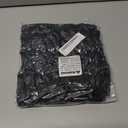 Winter Neck Warmer Fleece Lined Knitted Neck Warmer Soft Mask Face Warmer Neck for Women Men Teens Windproof Gift (Black)