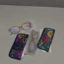 EYEURL Cat Eye Reading Glasses for Women, 2 Pack Blue Light Blocking Readers for Ladies Spring Hinge Fashion Pattern +0.75 Magnification Anti Eyestrain UV Protection