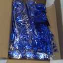 6 Pack Metallic Foil Spary Centerpieces for Tables, Blue Centerpieces for Tables Decorations, Star Brust Table Centerpieces for Birthday Graduation Wedding Baby Shower Party