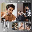 Ufree Professional Hair Clippers for Men with Bag, Mens Clippers and Trimmers Set, Barber Clippers Set, Electric Beard Trimmer, Gifts for Men, Silver