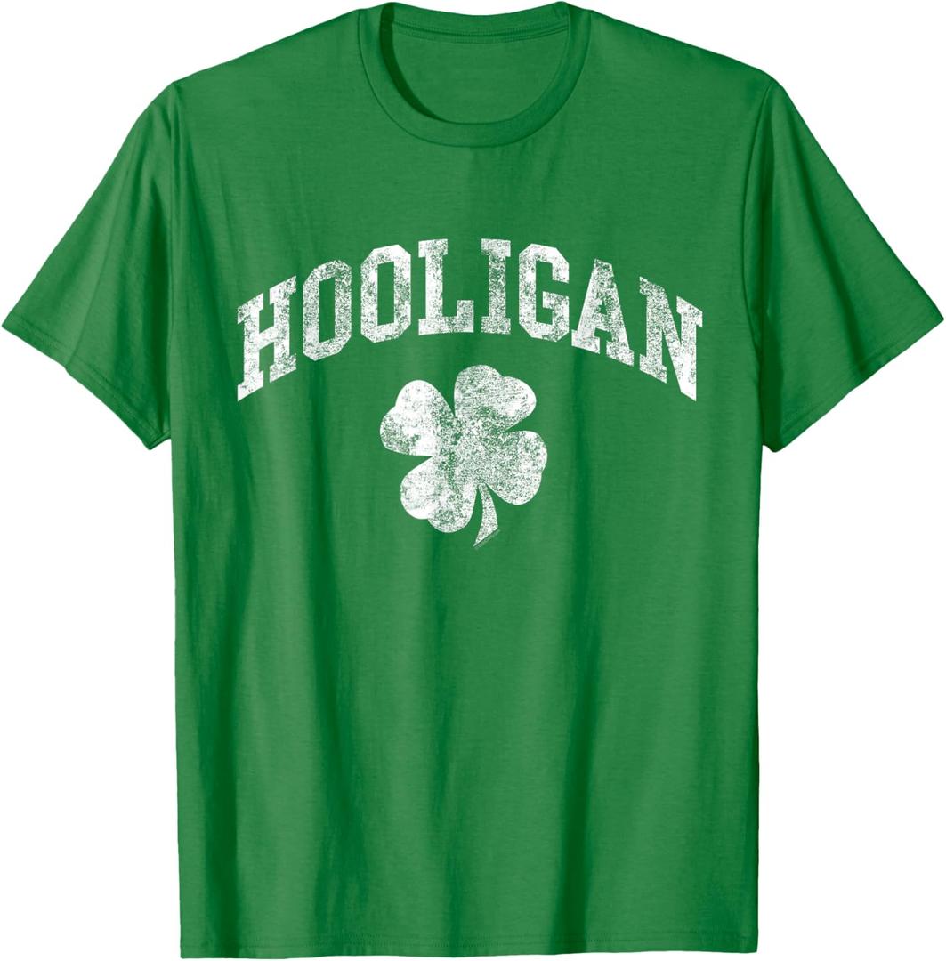 Hooligan Vintage for St Patricks Day T-Shirt XL