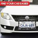 License Plate Frames 2 Pack for Women Men Car Plate Holder Cover Butterfly Insects Specimen Black Metal Tag Frame Stainless Steel Car Front Rear Plate Decor