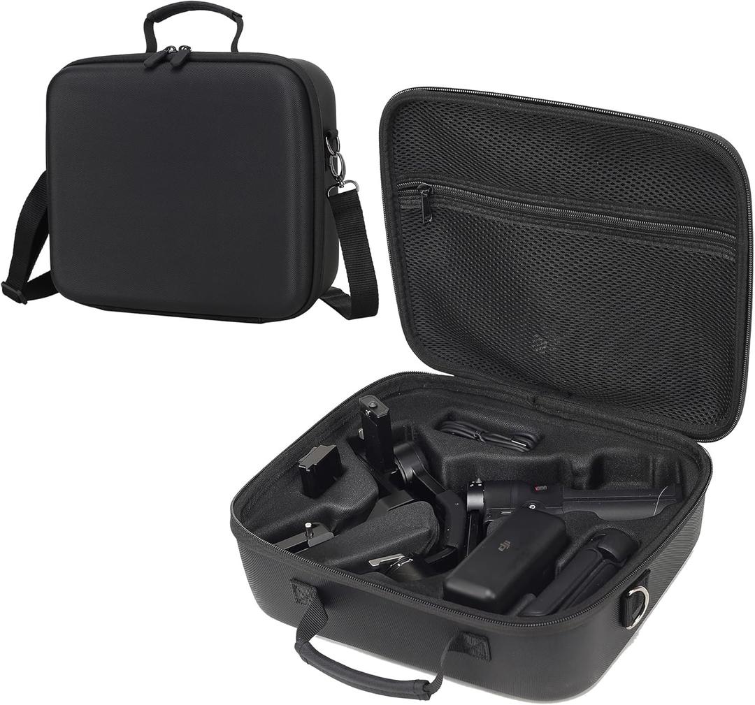 RS 3 Mini Case, Waterproof Storage Shoulder Bag Travel Carrying Case for DJI RS 3 Mini/Creator Combo, 3-Axis Gimbal Lightweight Stabilizer Accessories