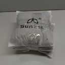 5 x Sunzel Mini Flare Leggings for Women, High Waist Yoga Pants with Tummy Control, Casual Gym Workout Bootcut Leggings (Gray, M)